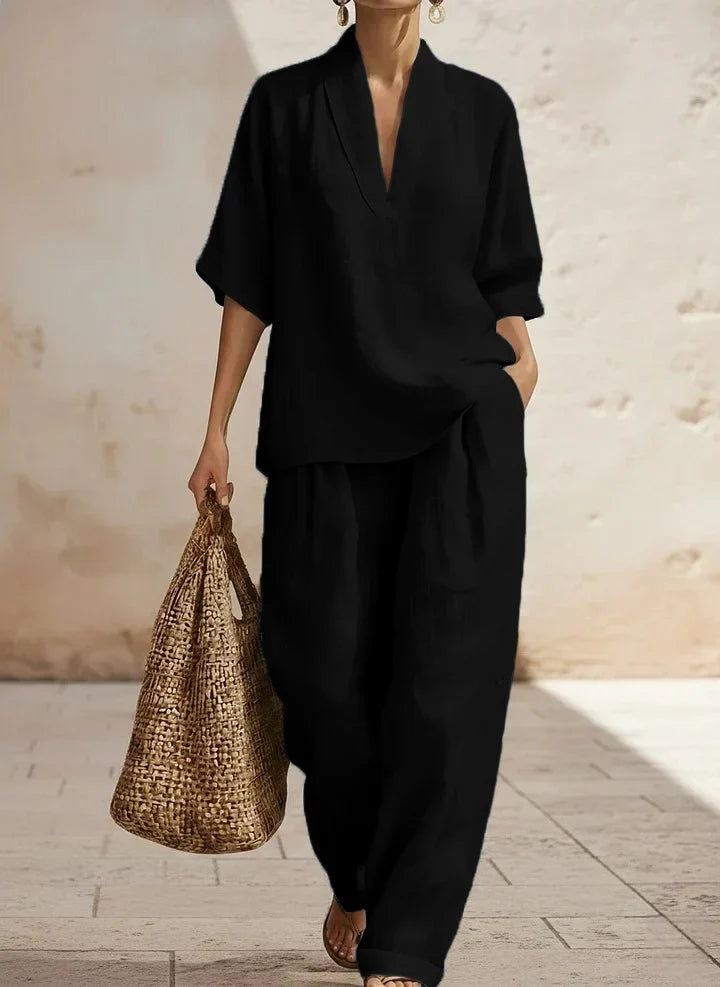 Lilly | Effortless Linen Two-Piece Set