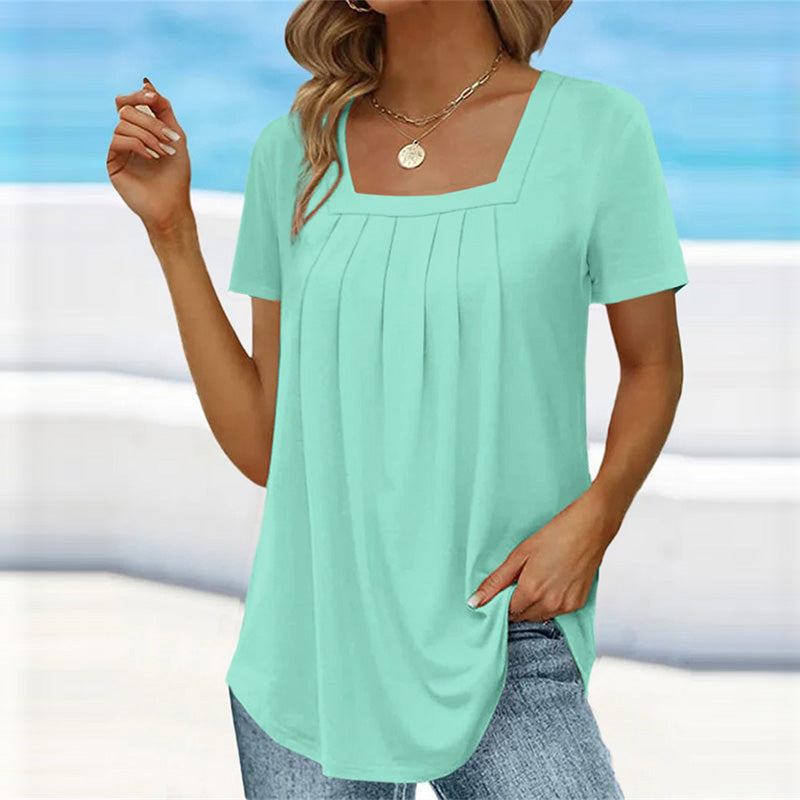 Aracely | Pleated Blouse