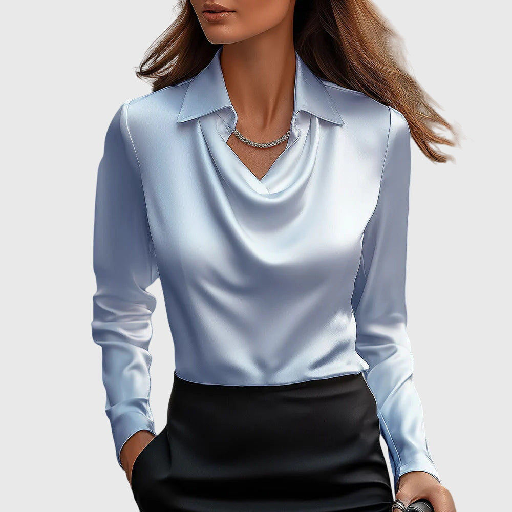 Juliana | Draped Elegant Blouse