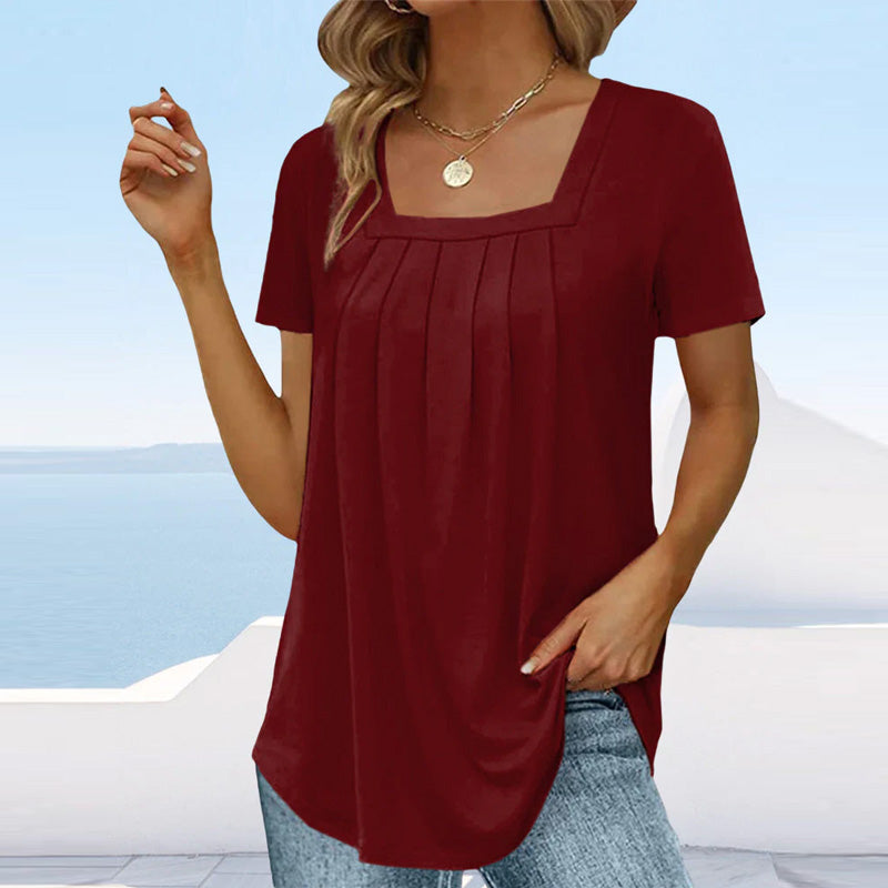 Aracely | Pleated Blouse