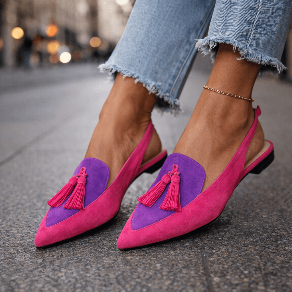 Strappy Sandals with Tassel Detail