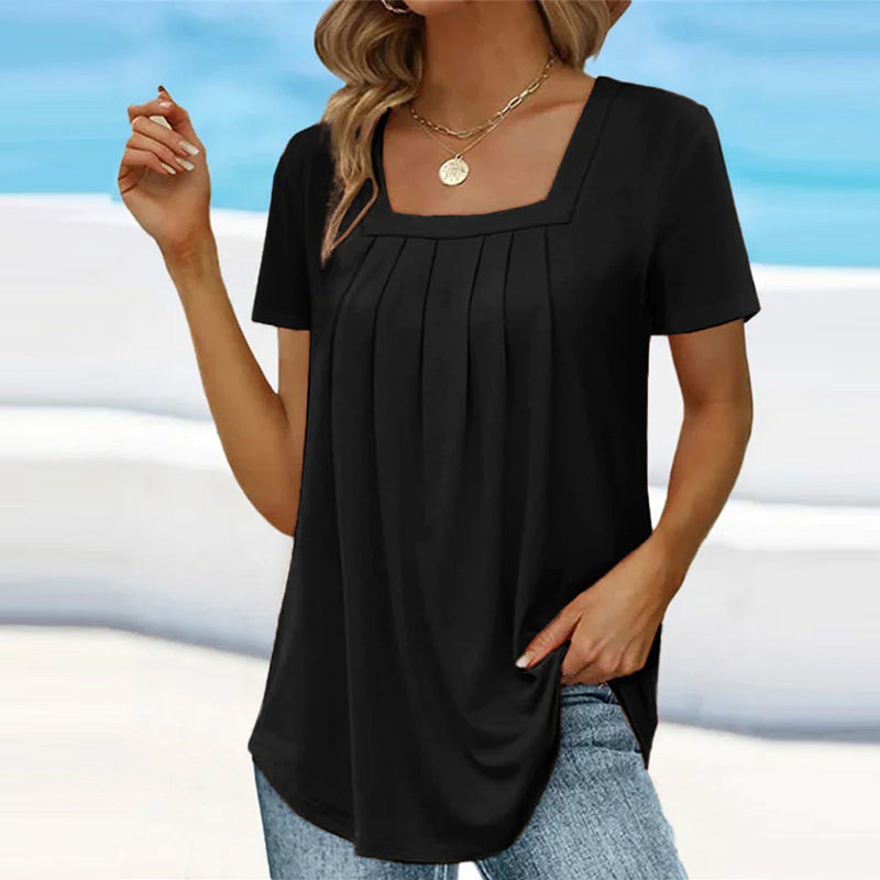 Aracely | Pleated Blouse