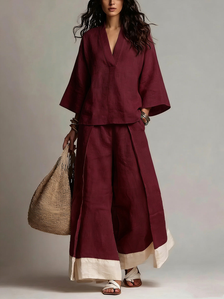 Hazel | Loose-Fit Two-Piece Set
