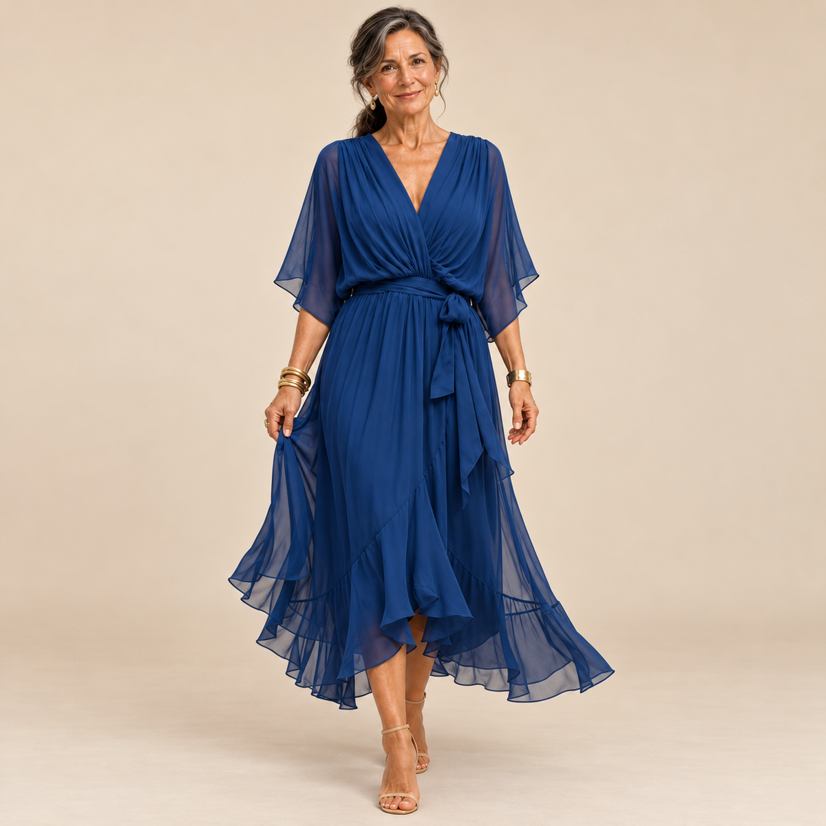 Monica | V-Neck Dress
