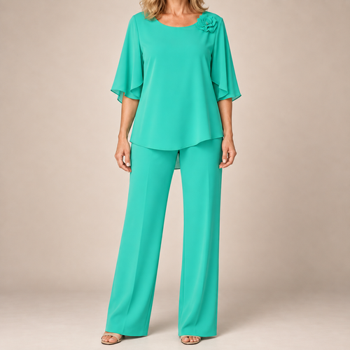 Ameliay | Elegant Flowing Two-Piece Set
