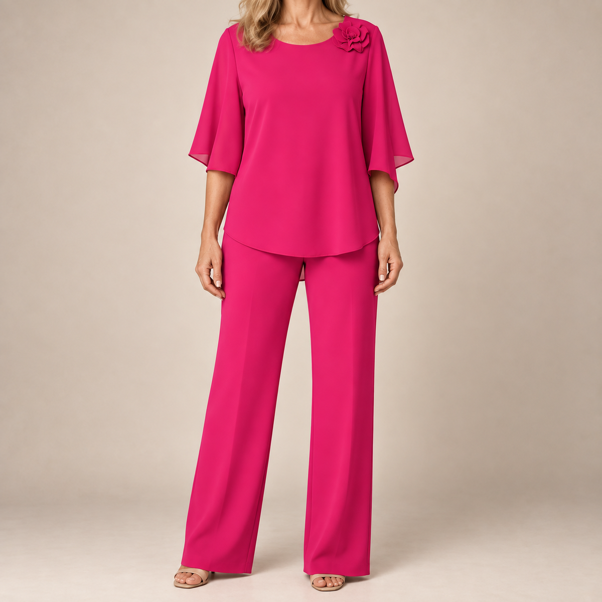 Ameliay | Elegant Flowing Two-Piece Set