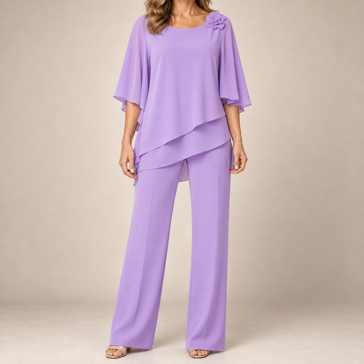Ameliay | Elegant Flowing Two-Piece Set
