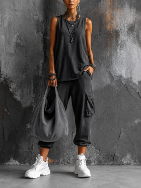 Grey + Free Bag