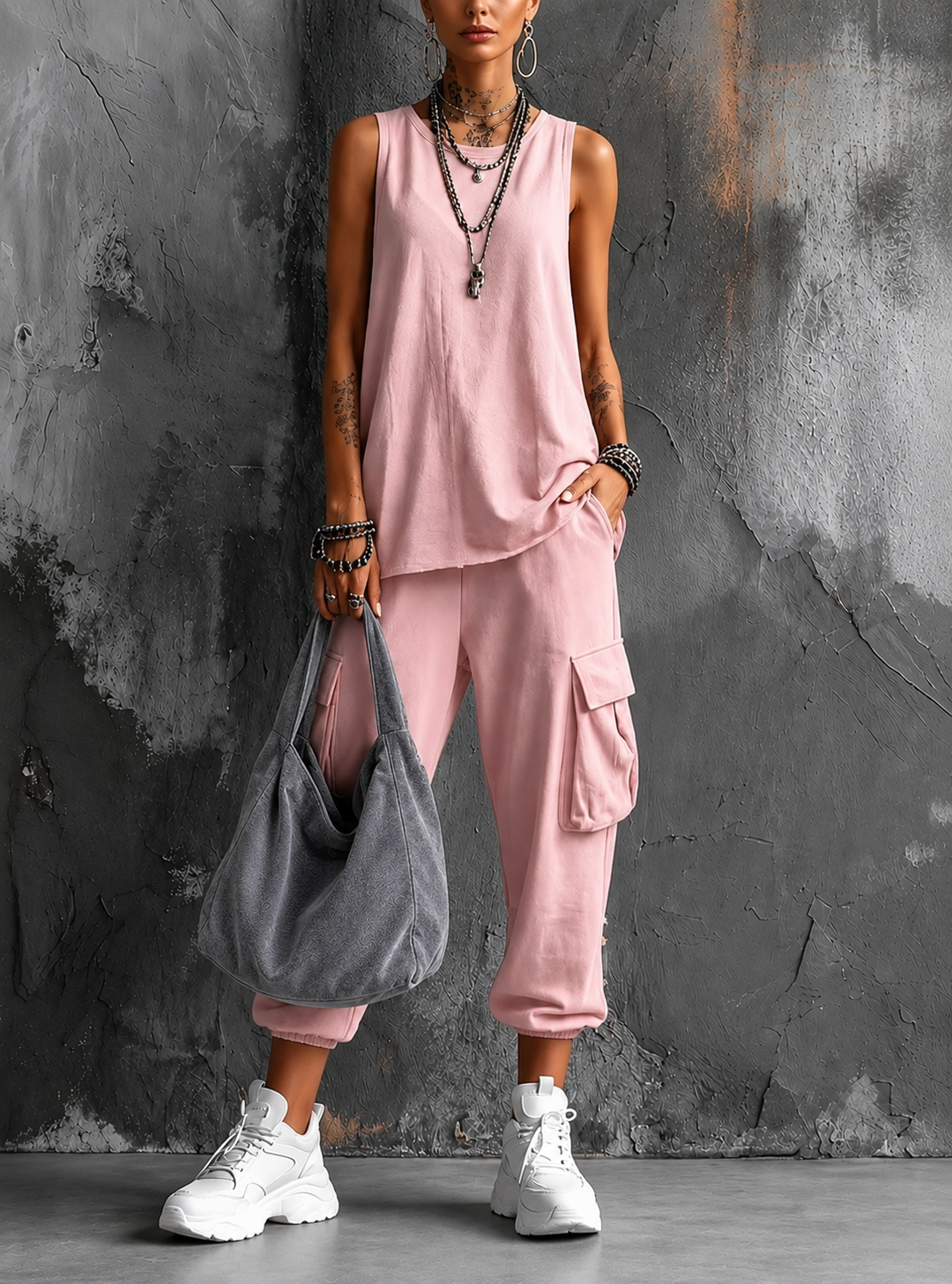 Casual Comfort Two-Piece Set + Free Bag