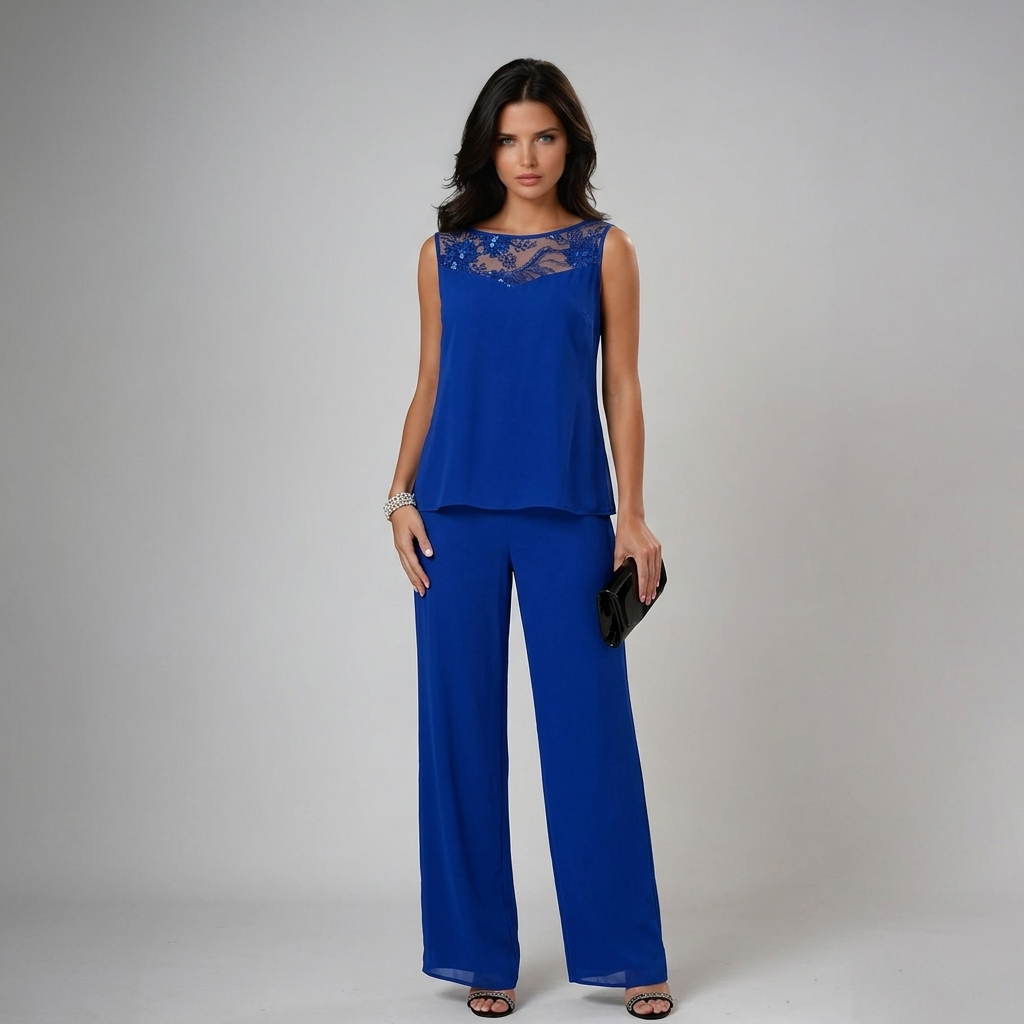 Iva | Wide-Leg Three-Piece Set