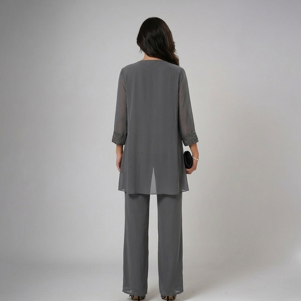 Iva | Wide-Leg Three-Piece Set
