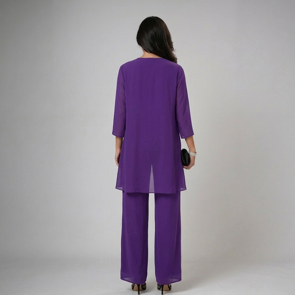 Iva | Wide-Leg Three-Piece Set