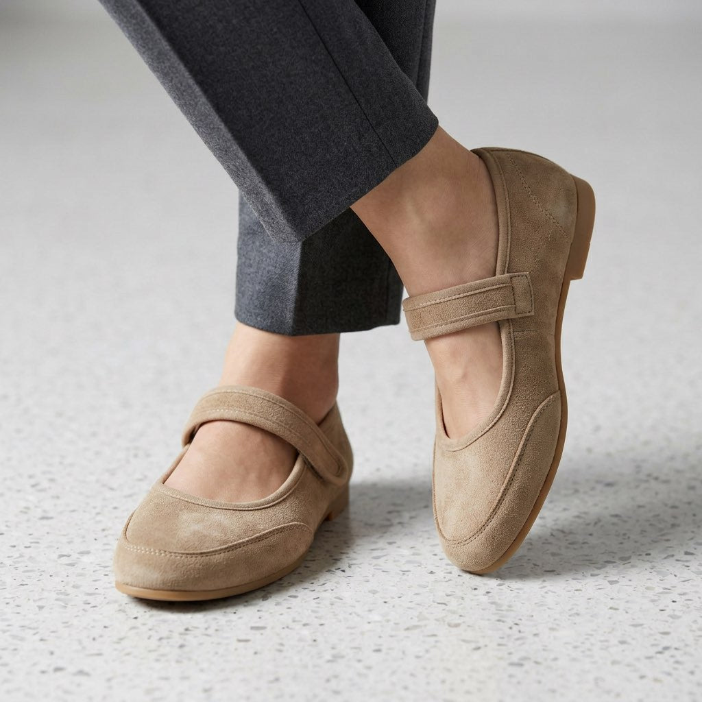 Comfort Mary Jane Flats